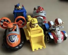 パウ・パトロール キャラクター 乗り物セット 車 おもちゃ まとめ売り