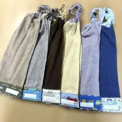 269.おりこうエプロン　おりこうタオル　タオルエプロン　6枚組　乗り物　男の子