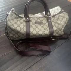 【極美品】グッチ ショルダーバッグ2way ハンドバッグ GGスプリーム レザー
