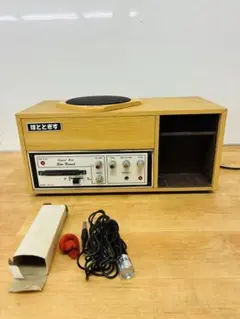 未使用【パパジーノ株式会社本物】CDプレーヤー/FMラジオ/昭和レトロ