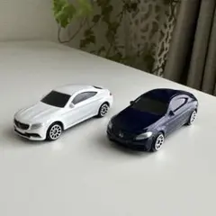 Mercedes-Benz メルセデスベンツ C-Coupeミニカー2台