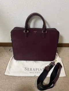 未使用 セラピアン レザービジネスバッグ ブリーフケース