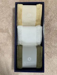 【新品未使用】丸辰⭐︎グランゴールド⭐︎ハンカチタオル 3枚セット