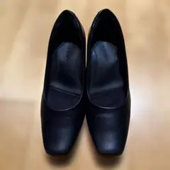 AQUA LADY 黒 プレーンパンプスのサムネイル