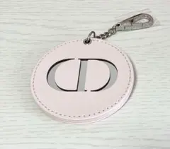 Dior チャーム付きピンクミラー　ノベルティのサムネイル
