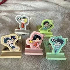 ハイキュー!! スマホスタンドキーホルダー 5個セット