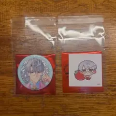 にじさんじ 8th Anniversary 一橋綾人 缶バッジ ステッカー