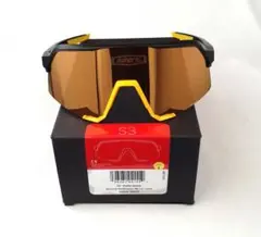 100% S3 ブラック ブロンズ ワンハンドレッド サングラス