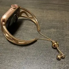 最安値　Apple Watch アーチ型バンド ゴールド