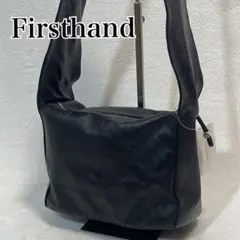【新品未使用】Firsthand ブラック オールレザー ショルダーバッグ 最新のサムネイル
