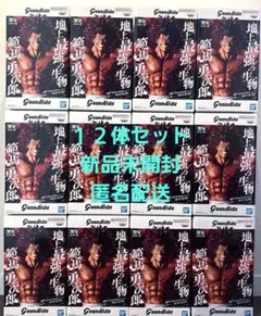 刃牙 Grandista 範馬勇次郎 フィギュア 12体セット　新品未開封