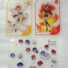 にじさんじ 8周年 アクリルパーツ 戌亥とこ アンジュ リゼ 周央サンゴ