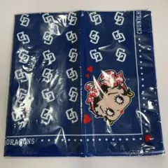 【新品未開封】中日ドラゴンズ　ベティちゃん　コラボ　バンダナ