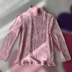 GapKids 花柄タートルネック 110cm