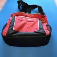 Champion ショルダーバッグ レッド/ブラック