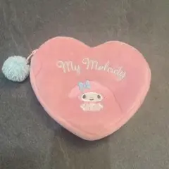 【新品未使用】Sanrio サンリオ　マイメロディ　ピンクハートポーチ