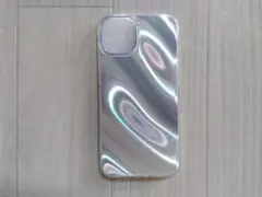 iPhone13 14用オーロラケース　白色