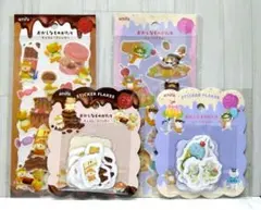 【新品】amifa おかしなものがたり　フレークシール　スイーツシール
