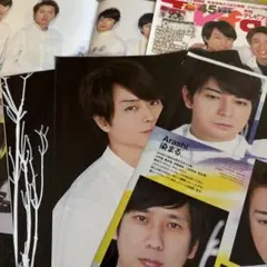 月刊TVファン　嵐　ポスター　表紙　切り抜き
