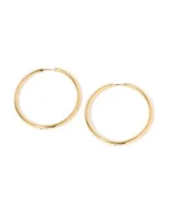 《新品・未開封》LOWRYSFARM ステンレスｈｏｏｐピアス　ゴールドのサムネイル