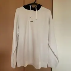 RAGEBLUE フード付きパーカー M ホワイト/ブラック