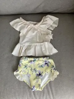 petit main 水着セット 100cm フリル