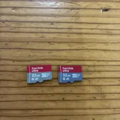 ③SanDisk Ultra 32GB MicroSDカード 2枚