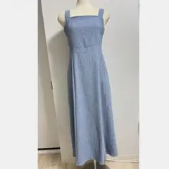 ✨即日発送✨Bob ロングワンピ　水色　S