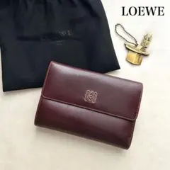 LOEWE ロエベ 三つ折り財布 折り財布 アナグラム