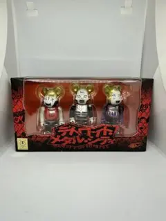 BE@RBRICK デトロイト・メタル・シティ 3体セット未開封品　ベアブリック