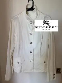 BURBERRY ホワイト ボタン付きサマージャケットのサムネイル