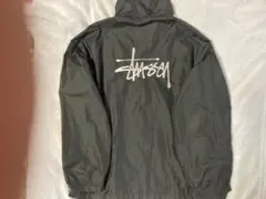 90s ステューシー　ナイロンジャケット　ブラック