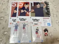 ハイキュー!! 一番くじ E賞 アクリルスタンド、H賞 ラバーチャーム 黒尾鉄朗