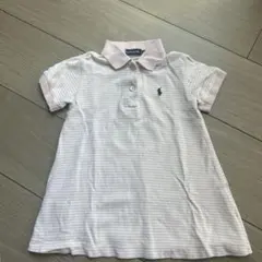 Ralph Lauren ポロワンピース ピンク ボーダー 80cmのサムネイル