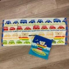 レインボーベア　フェイスタオル＋巾着