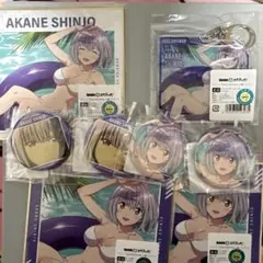 DMMスクラッチ　グリッドマン　新条アカネ　グッズセット