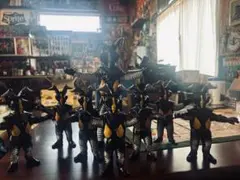 ゼットン　ソフビ(8体セット)