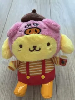 キーホルダー ブタメンマ スコットキーホルダー ポムポムプリン - メルカリ
