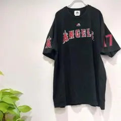 ENGELS エンジェルス　Tシャツ　17番　ブラック　XL