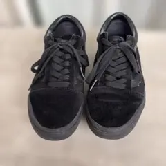 中古：VANS OLD SKOOL BLACK/BLACK 25cm