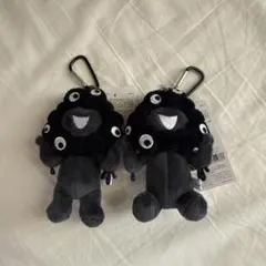 黒ミャクミャク　カラビナ　キーホルダー　セット