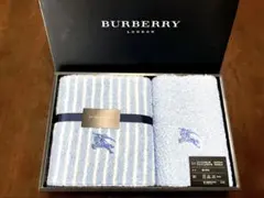 【BURBERRY】2枚セット　フェイスタオル・ウォッシュタオル