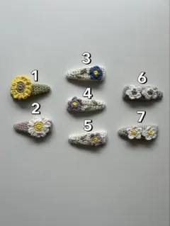 【選べる3個セット】ヘアピン　お花シリーズ