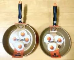【新品】evercook エバークックフライパン 2点セット 28cm&26cmのサムネイル