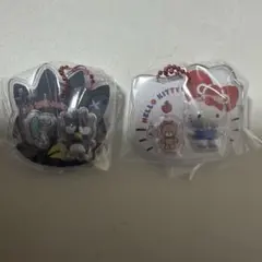 サンリオキャラクターズパッケージチャーム キティ バツ丸