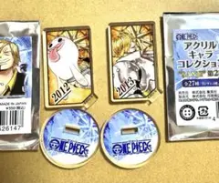 ONE PIECE アクリルキャラコレクション　第2弾　サンジ　2点セット