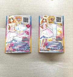 アイカツカード2枚セット 白鳥ひめ