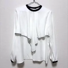 ✨良品✨ アイシービー【9】カットソー ボートネック フレア袖 