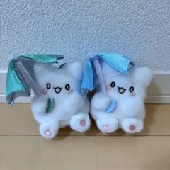 【新品タグ付き】はなまるおばけ カラフルアンブレラマスコット 2種セット