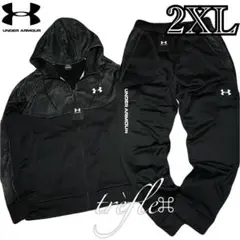 アンダーアーマー 新品 未使用 パーカー パンツ 上下セット カモ フルジップ